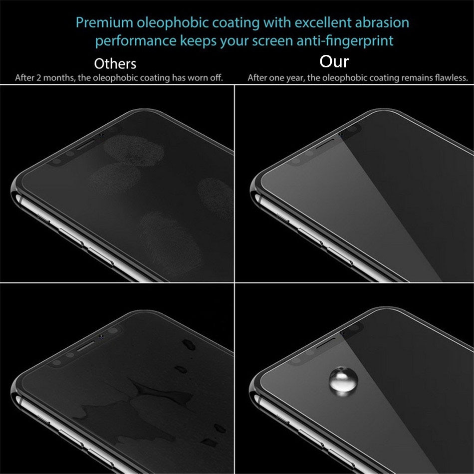 Pelindung Layar Tempered Glass Untuk Iphone 12 Pro 6s 8 Plus X Xr Xs Max 11 Pro