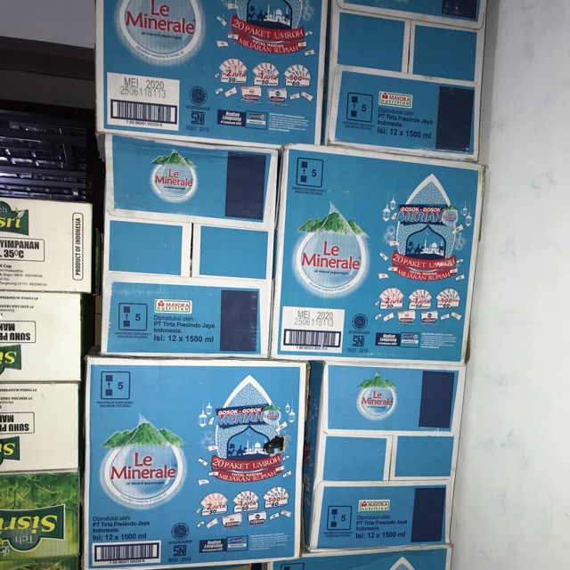 

Le minerale 1,5L x 12