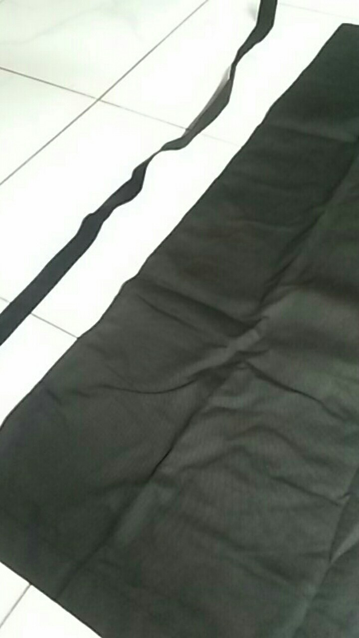 Celemek Apron Cotton Half Maxi Hitam Harga Murah Mutu Prima