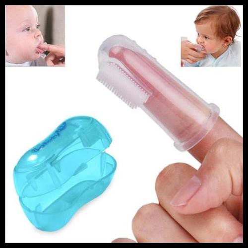 SIKAT GIGI BAYI Murah - GOSOK GIGI BAYI - FINGER TOOTH BRUSH Sikat Gigi Jari