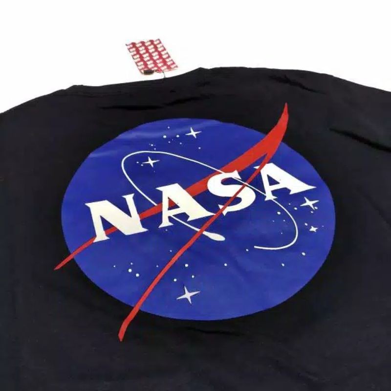 Kaos H&amp;M Nasa Logo Basic Global Fulltag &amp; Lebel