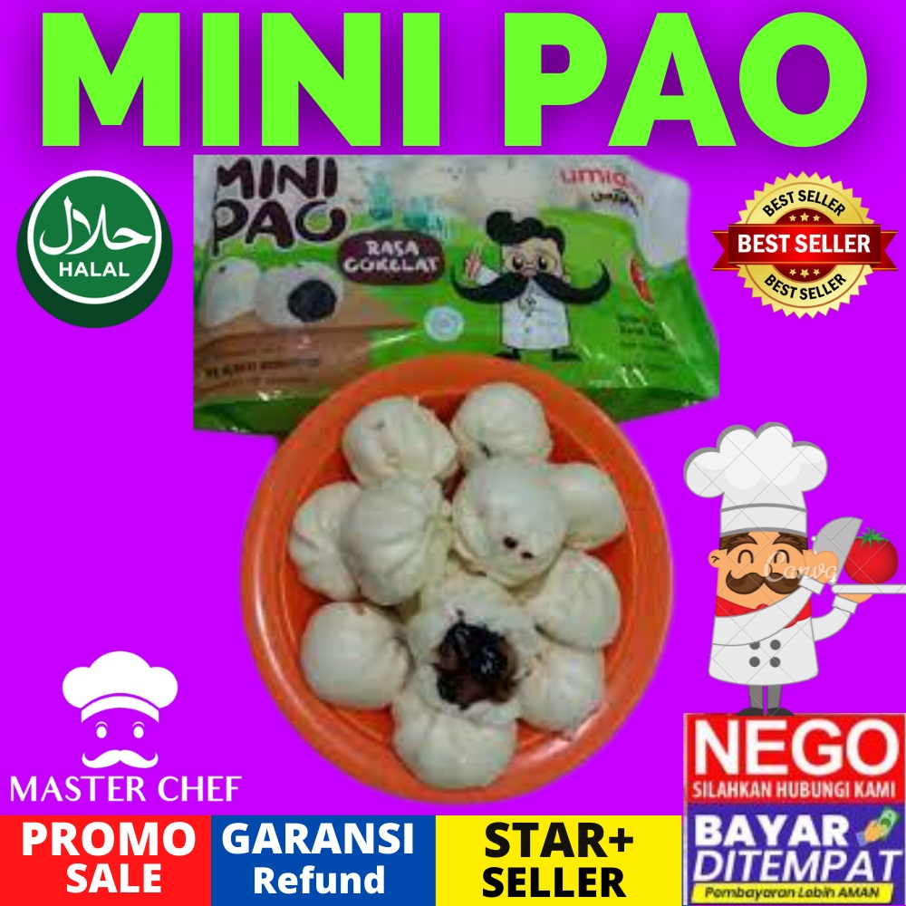 

MINIPAO MINI PAO COKLAT AYAM SAPI ISI 30 MAKANAN FROZEN FOOD BEKU ANAK 1 2 3 TAHUN FROZENFOOD LAINYA