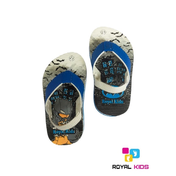 SANDAL BEBY BATMAN LEGO ROYAL KIDS (bisa custom nama)