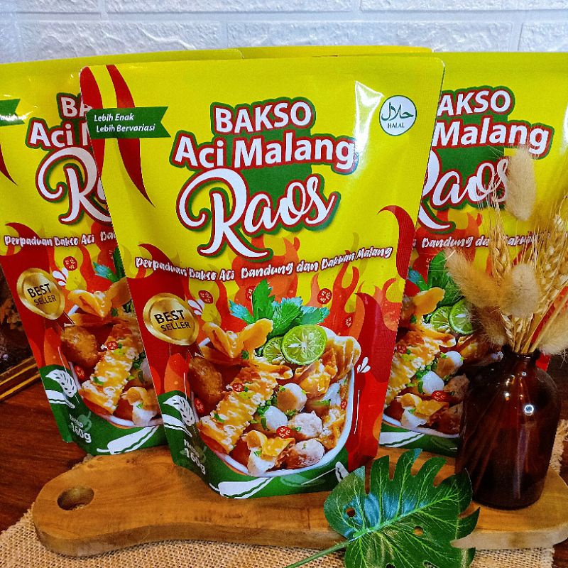 Bakso Aci Malang Raos /Bakwan Malang/ Baso Aci FROZEN FOOD