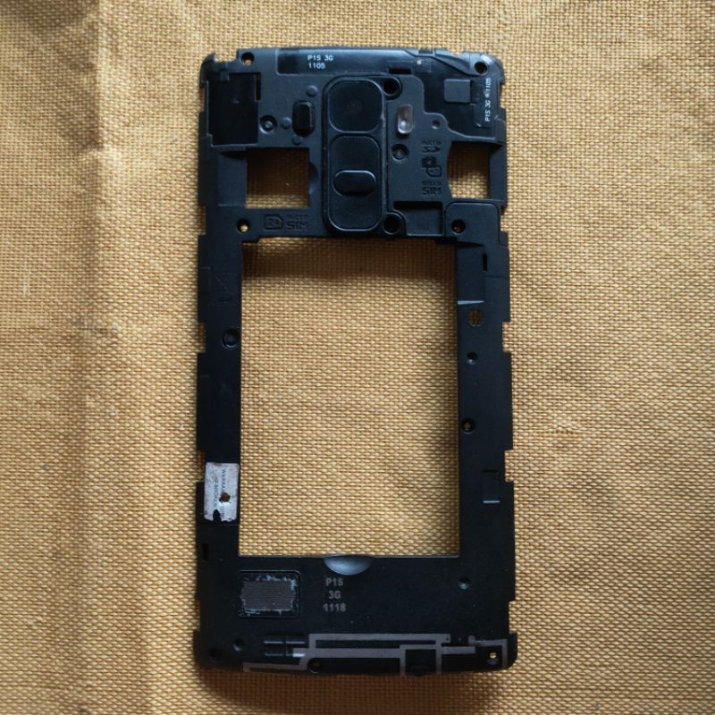 Tutup mesin Tombol power + speaker LG G4 Stylus LG-H540 original copotan