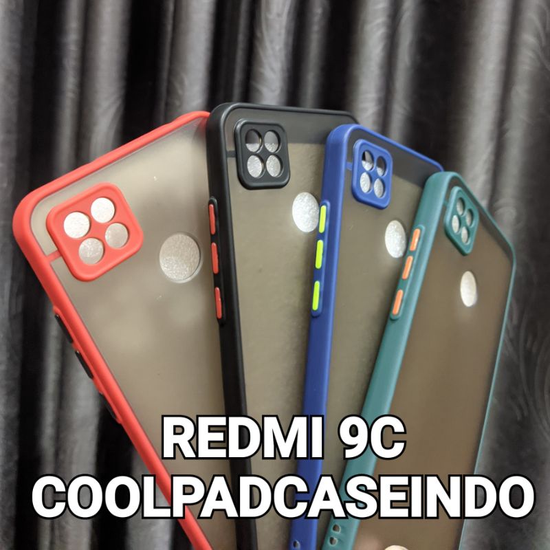Soft Case Silikon Redmi 9C Aero Case Matte Warna