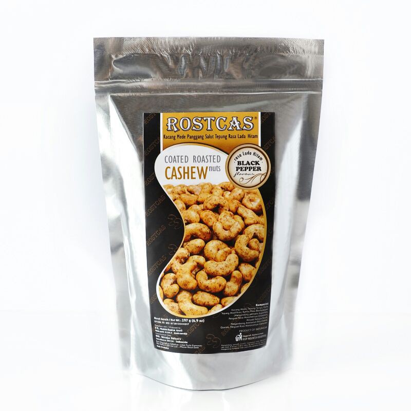 

Rostcas - Kacang Mente Oven - Rasa Lada Hitam