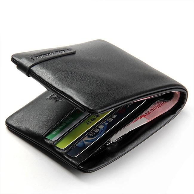 Bison Denim Premium Bifold Wallet Dompet Pria Kulit Sapi (BISON-W11)