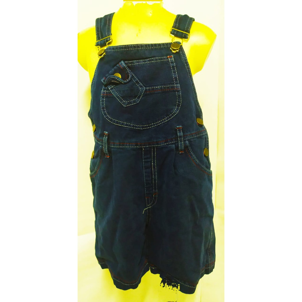 918-923* 2tahun-3tahun Overall baju kodok monyet jeans pendek anak