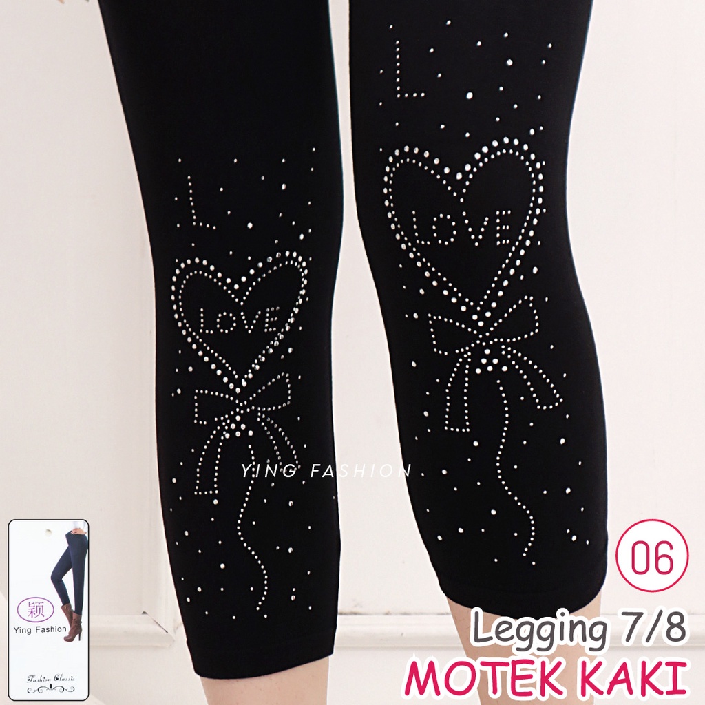 Legging MOTEK KAKI MK07-06 / LEGGING FASHION WANITA / LEGGING MOTEK 7/8 / LEGGING IMPORT / LEGGING YING FASHION