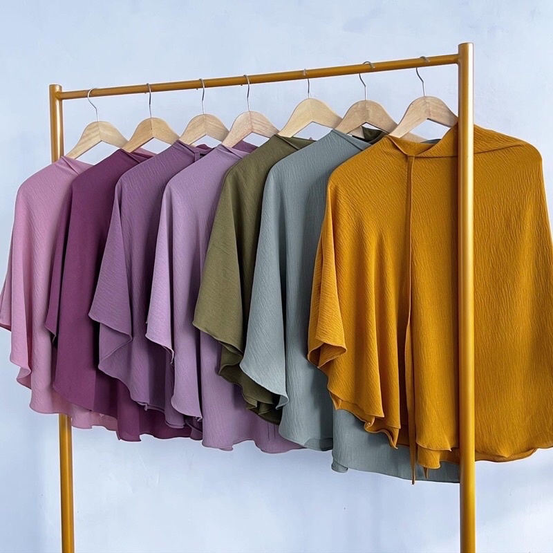 BERGO AIRFLOW CRINKLE/ JILBAB INSTAN/ JILBAB CRINKLE/ JILBAB INSTAN MURAH/ BERGO INSTAN