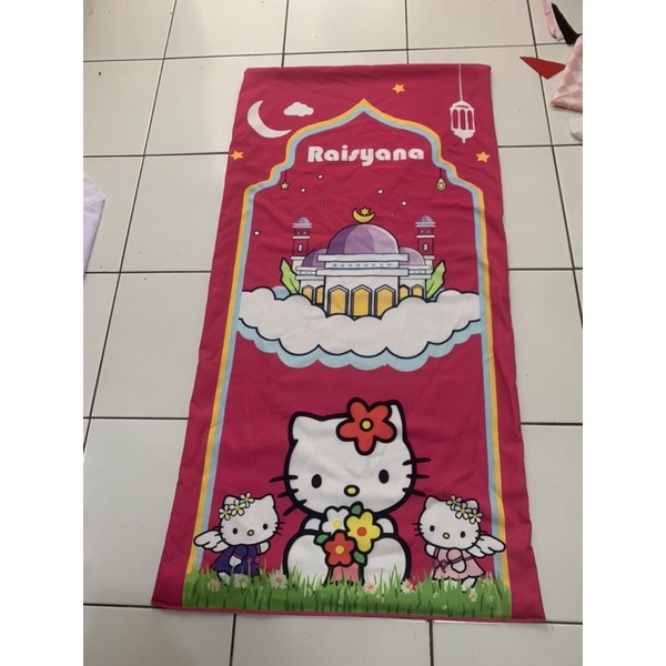 sajadah anak printing gambar bisa request suka suka