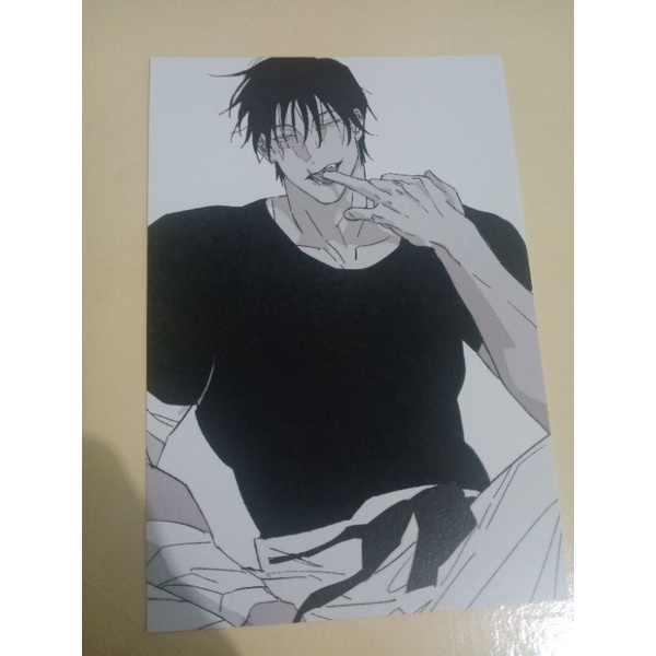 MAGIC POSTCARD TOJI FUSHIGURO JUJUTSU KAISEN