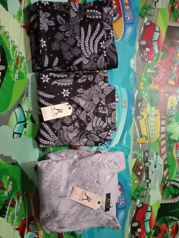 Set Couple Batik Kebaya Modern-sarimbitan Bahan Adem Terlaris