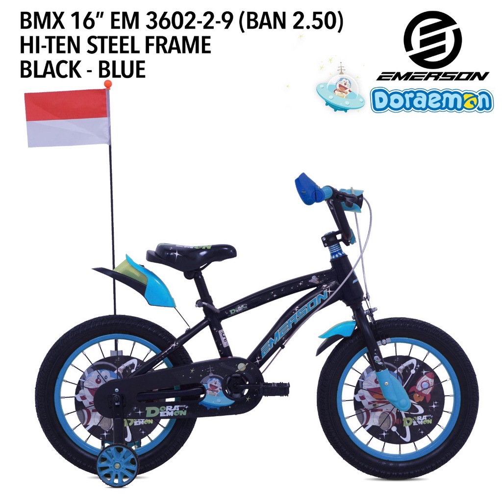 SEPEDA ANAK LAKI LAKI 16 EMERSON BMX DORAEMON 3602-2-9 2.5