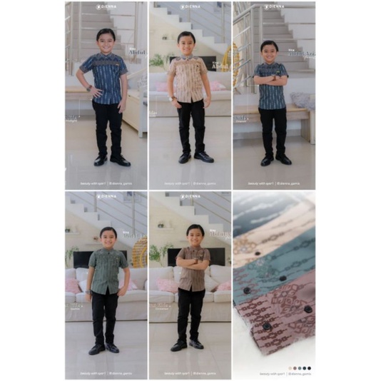 KOKO ANAK COUPLE SARIMBIT KING ABDUL AZIZ ORIGINAL BY DIENNA GAMIS