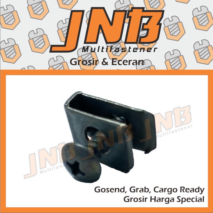 100 Pcs - Baut Klip Vario / Klip Batok Honda ( Skrup 4 x 16 )