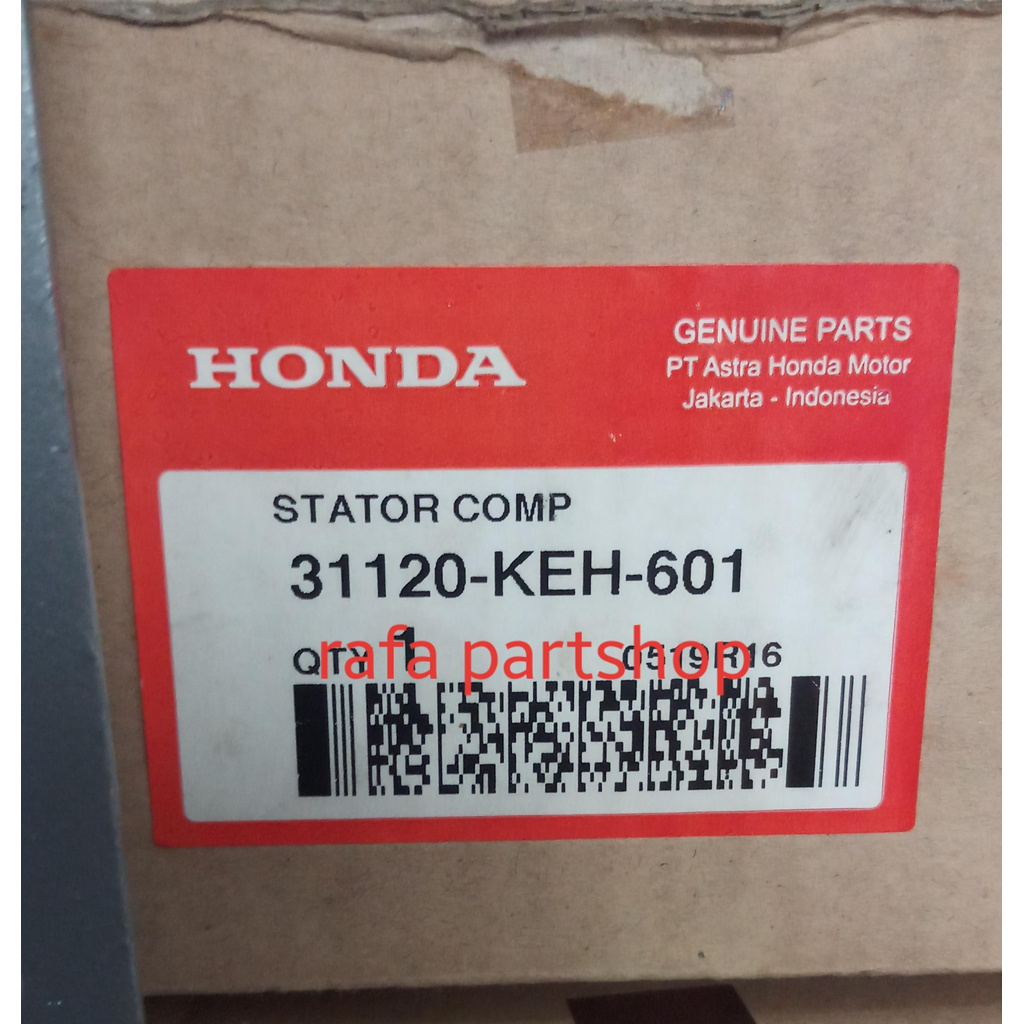 Spul Magnet Stator Comp MegaPro Advance 31120KEH601 ORI AHM