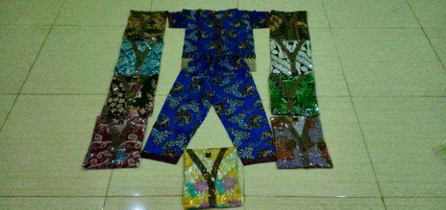 Piyama Batik Anak Size M Baju Anak Unisex Terlaris