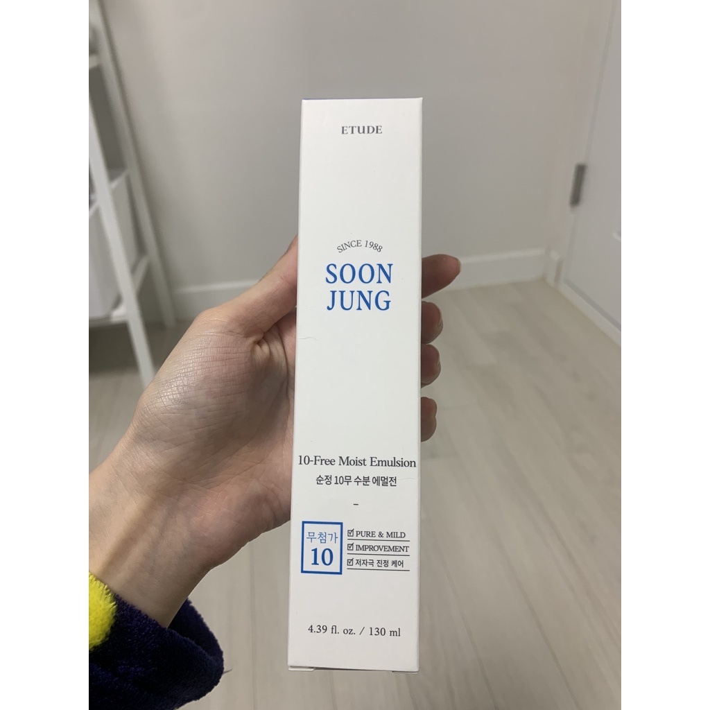 ETUDE HOUSE Soon Jung 10-Free Moist Emulsion 130ml