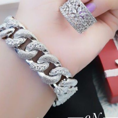 Xuping Set Gelang dan Cincin 356F