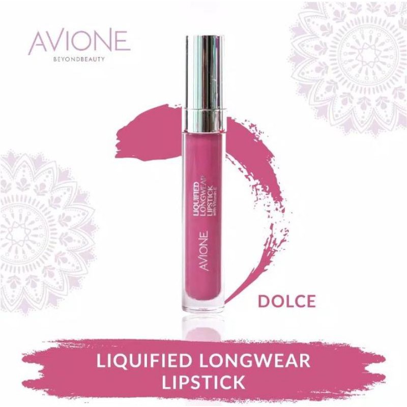 Avione Liquified Longwear Lipstik Lip Cream Matte Dolce