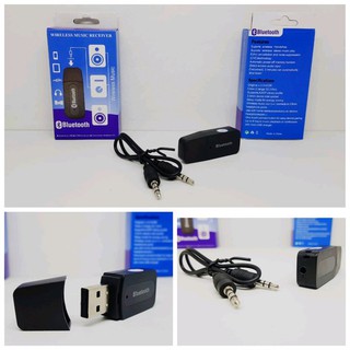 Receiver Bluetooth USB Kabel Stereo Jack 3.5mm AUX Adapter