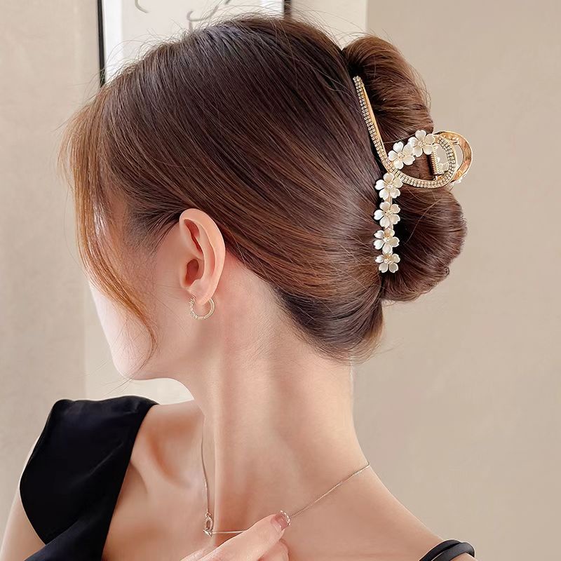 (Hello Girl) f146 Jepit Rambut Wanita  Jedai Wanita Mutiara Manik Manik Bling Bling Import