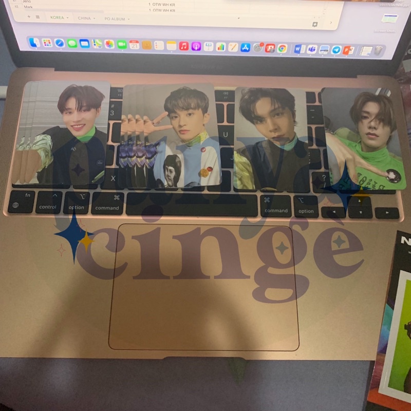 PC Mark, Taeil, Yuta, Johnny Album Sticker (sticky ver)
