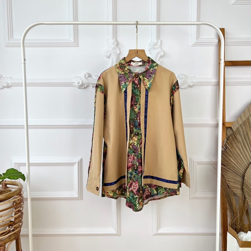 Atasan Kemeja Blouse Import Bangkok Premium