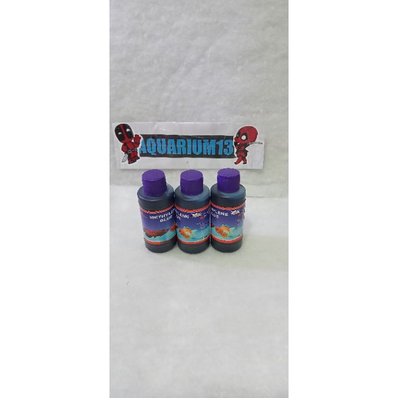 Methylene Blue obat ikan hias cupang air biru anti jamur stress