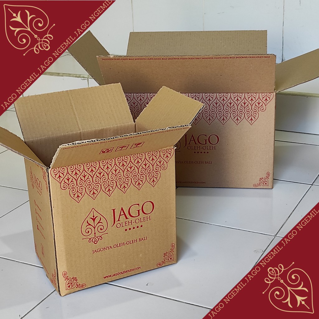 Kardus dan Bubble Wrap untuk paking barang - paket - Jago Oleh-oleh