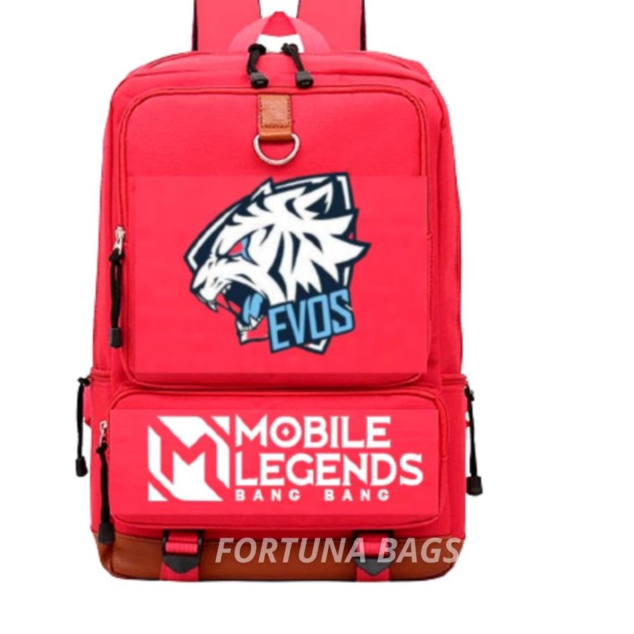 Big Sale.. Tas Ransel Anak Sekolah MOBILE LEGENDS EVOS RRQ Kekinian Anak2 SD TK PAUD Laki2 GAMING E-
