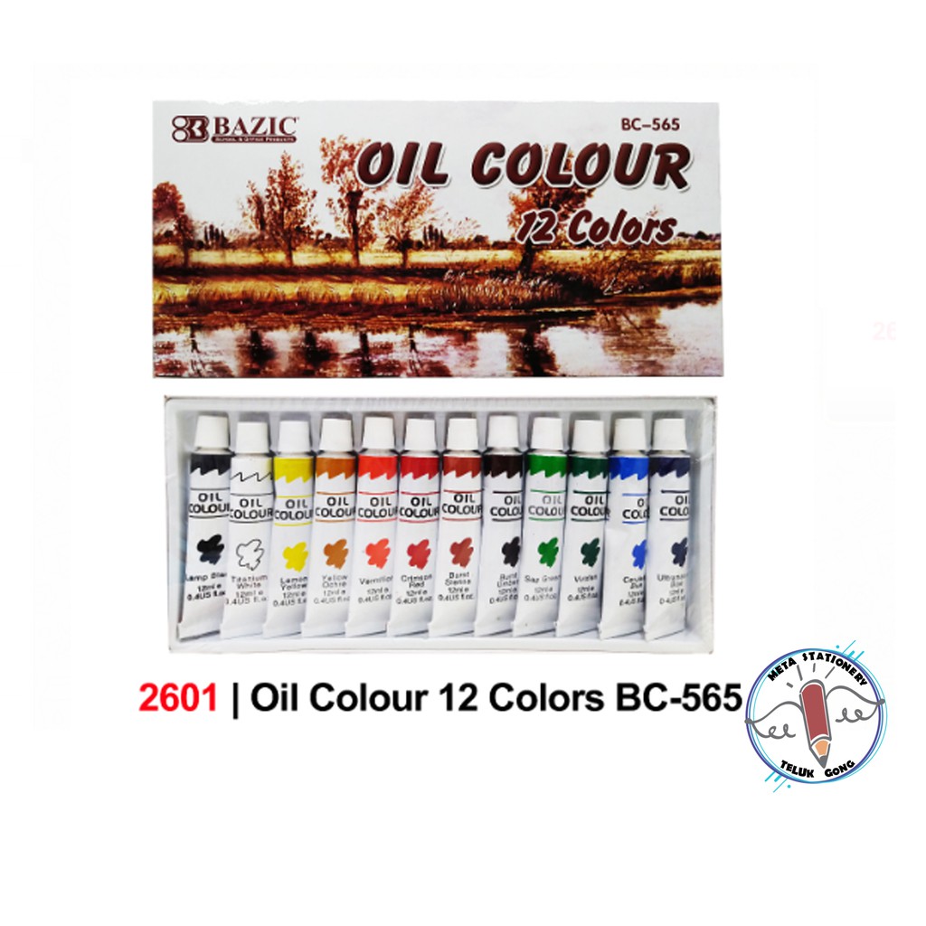 

RB Cat Minyak Bazic 12 warna