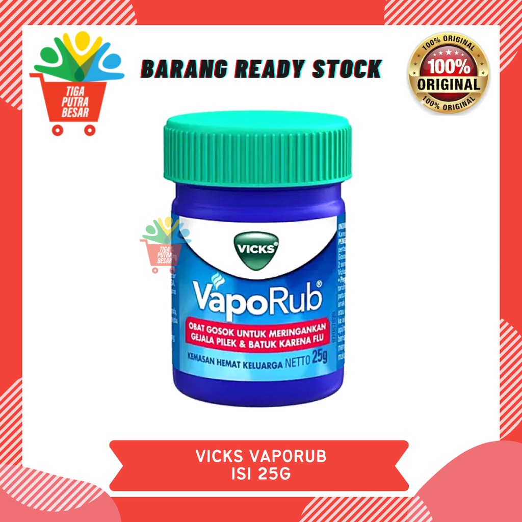 VICKS VAPORUB 25 G / BALSAM OBAT GOSOK