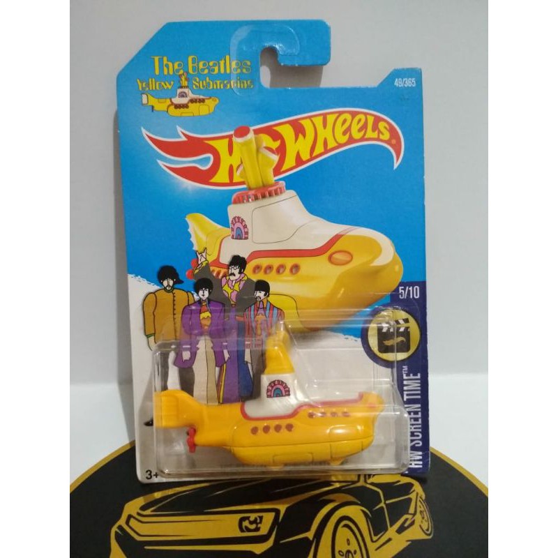 HOT WHEELS - THE BEATLES YELLOW SUBMARINE