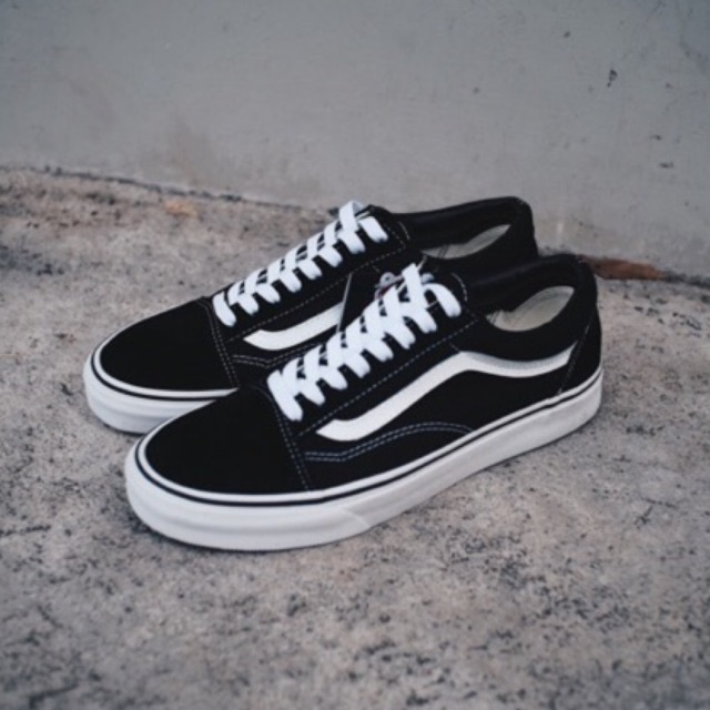 V4ns Oldskool Classic Black White Original