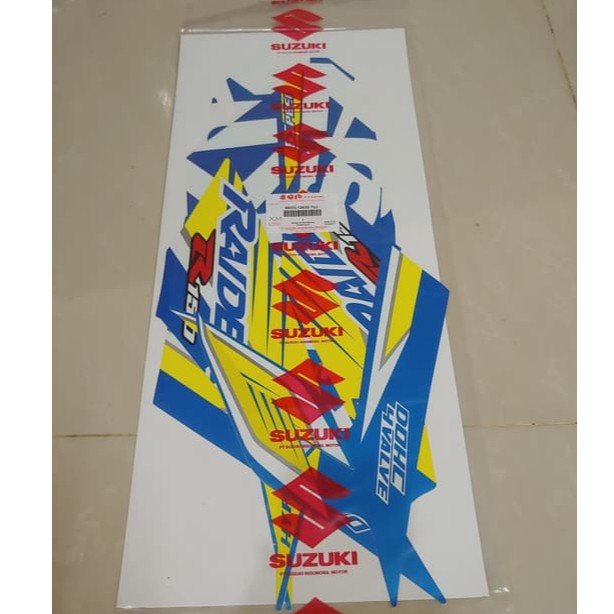 Stiker Bodi & Lis Body & Striping Satria Fu Raider Fi Gp LE Original