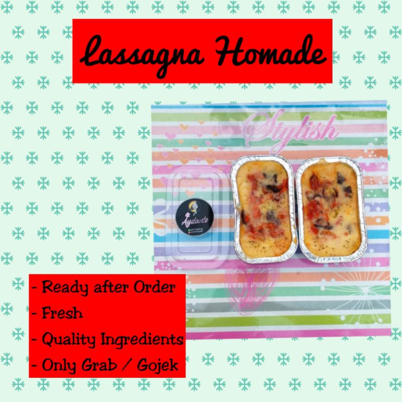 Lasagna Pasta Homade by Aydante / Fresh and Quality Ingredients