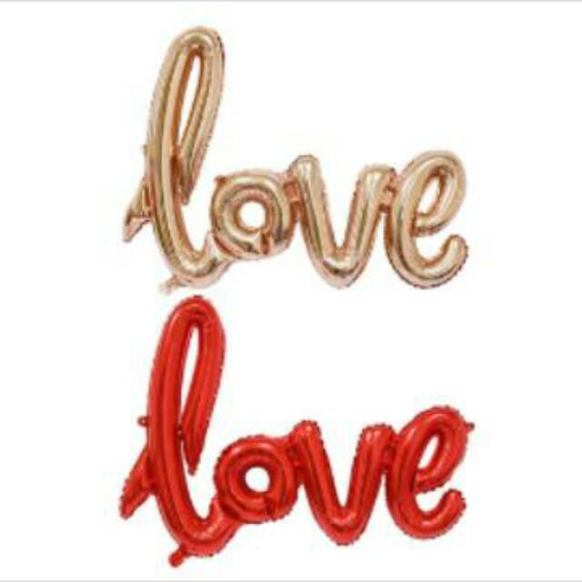 Balon love letter 40&quot; (jumbo)