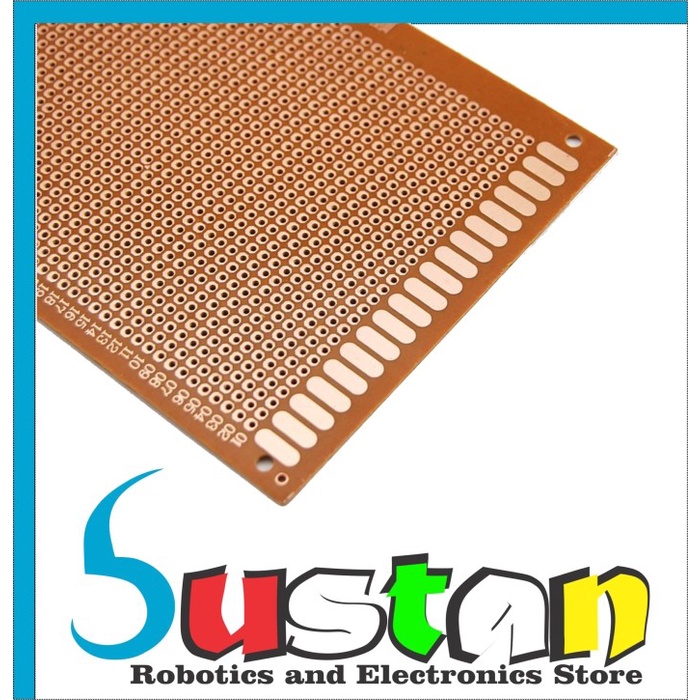 Opws Pcb Lubang Ic Pcb Dotmatrix Dot Matrix Bolong 9X15 Cm 15X9Cm 9X15Cm Klpw