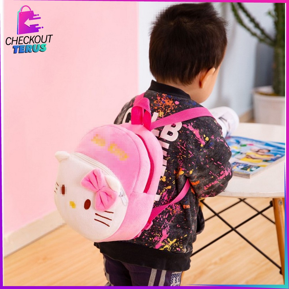 CT T31 Tas Ransel Anak Karakter Kartun Lucu Tas Ransel Anak Sekolah TK SD Tas Ransel Mini Anak Sekolah Import