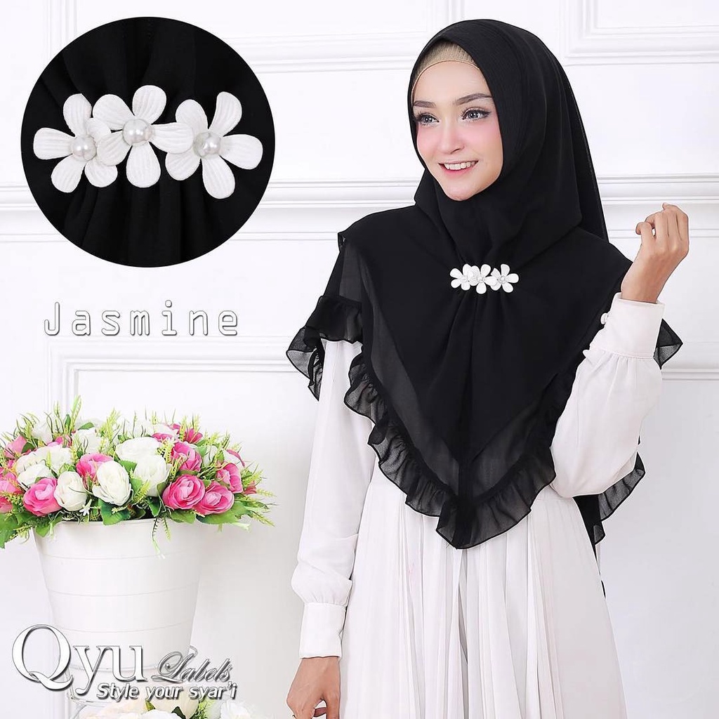 KHIMAR NABILLA JASMINE BERGO INSTAN DOUBLE LAYER SIFON HIJAB SYARI-6