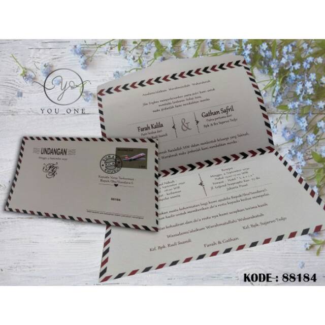 Undangan Pernikahan/Undangan Erba/E88184