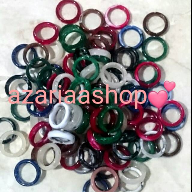 Manik marmer bahan bros