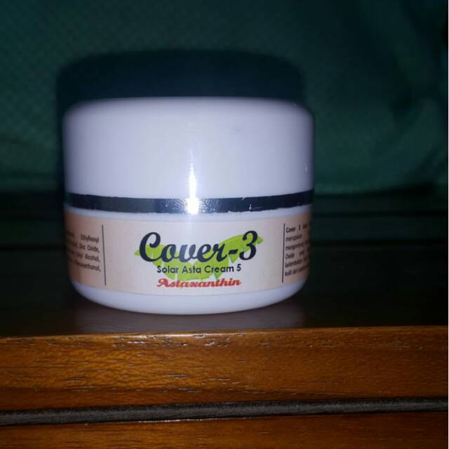 Cream siang Cover 3 Astaxantin Proderma, untuk kulit normal, sensitif atau alergi