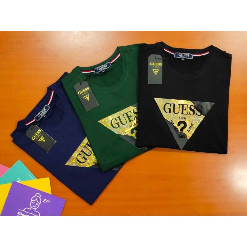 

TSHIRT GUESSS X GREEN X BLUE X WHITE X BLACK X NEW X