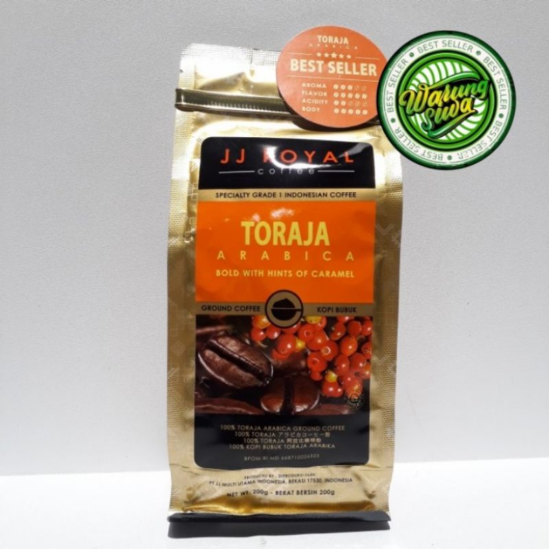 

JJ ROYAL TORAJA ARABIKA COFFE bubuk
