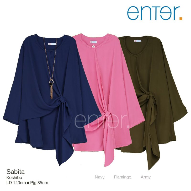 NEW BESTSELLER SABITA JUMBO TUNIK BY ENTER LD 140CM