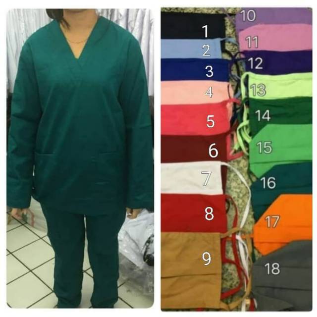 6L Dua Saudara Panjang Baju Jaga Oka xxxxxl